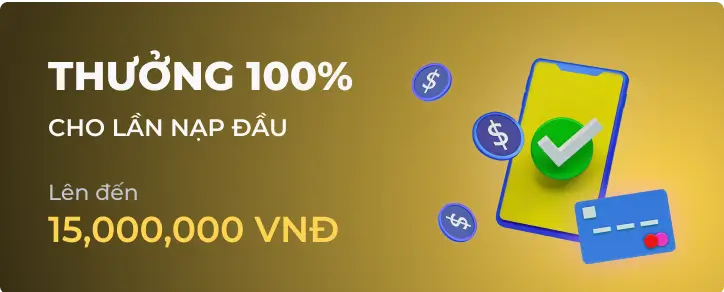 Hình ảnh khuyến mãi Thưởng Chào Mừng 100% tại sv388